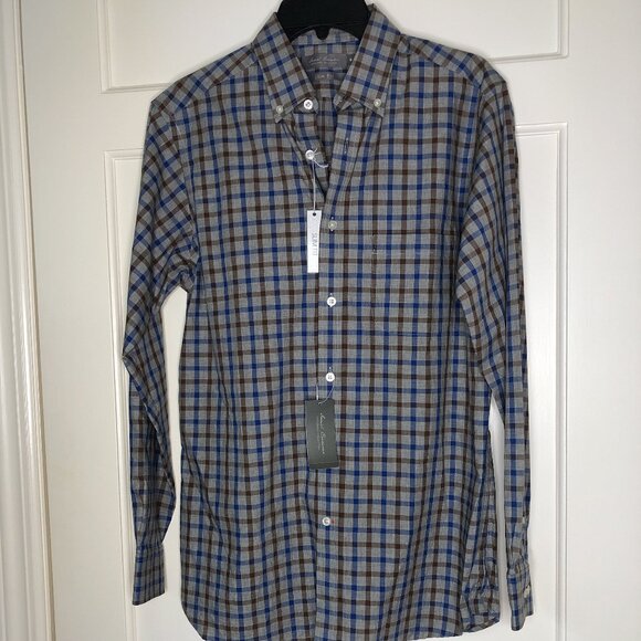 Daniel Cremieux  Men's Long Sleeve Shirt, Size Medium, Slim Fit 100% Cotton, NWT - Picture 1 of 11
